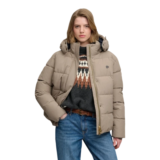 SUPERDRY ŽENSKA JAKNA SMEĐA