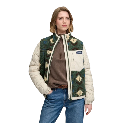 SUPERDRY ŽENSKA JAKNA MASLINASTA