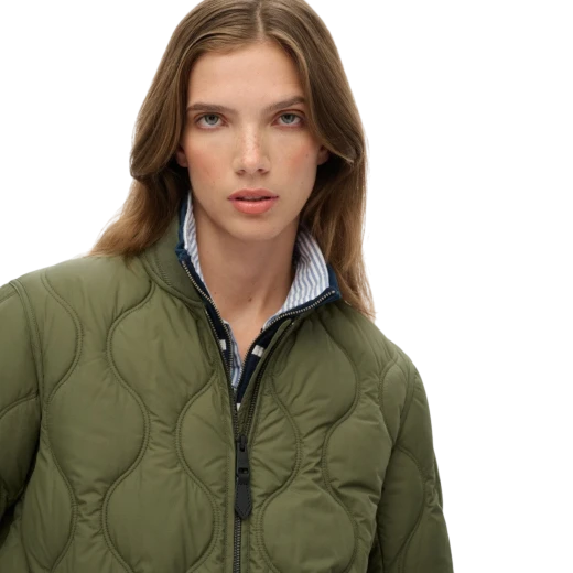 SUPERDRY ŽENSKA JAKNA MASLINASTA 53665