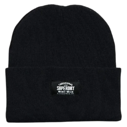 SUPERDRY ŽENSKA KAPA CRNA