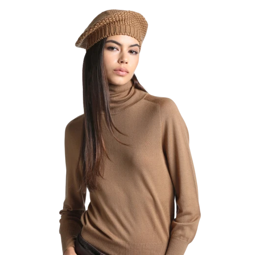 Luisa Spagnoli ŽENSKA KAPA BEŽ 51730