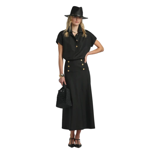 Luisa Spagnoli ŽENSKA KOŠULJA CRNA 46955