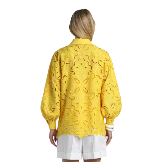 Luisa Spagnoli ŽENSKA KOŠULJA ŽUTA 50030