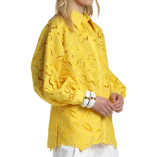 Luisa Spagnoli ŽENSKA KOŠULJA ŽUTA 50030