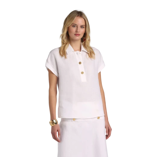 Luisa Spagnoli ŽENSKA KOŠULJA BIJELA 50032