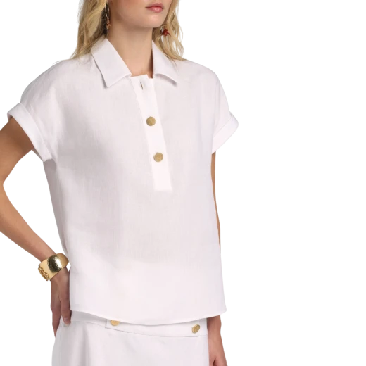 Luisa Spagnoli ŽENSKA KOŠULJA BIJELA 50032