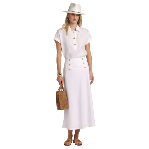 Luisa Spagnoli ŽENSKA KOŠULJA BIJELA 50032