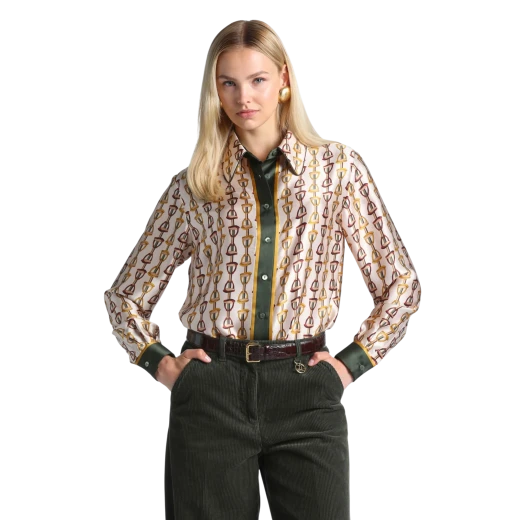 Luisa Spagnoli ŽENSKA KOŠULJA MULTICOLOR