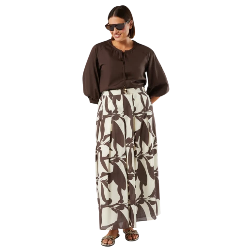 MARINA RINALDI ŽENSKA KOŠULJA SMEĐA 50437