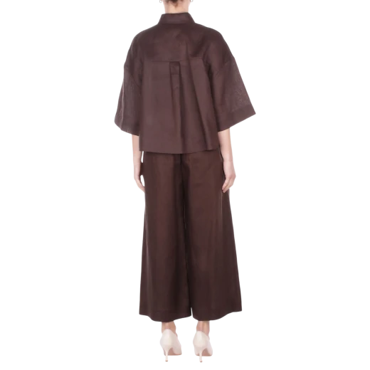 MM by Max Mara ŽENSKA KOŠULJA SMEĐA 48189