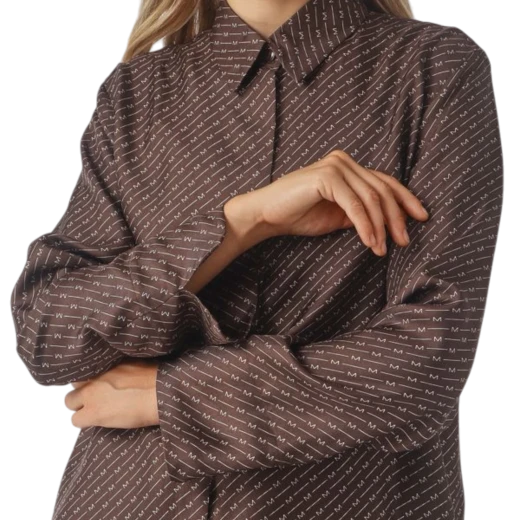 MM by Max Mara ŽENSKA KOŠULJA SMEĐA 52135