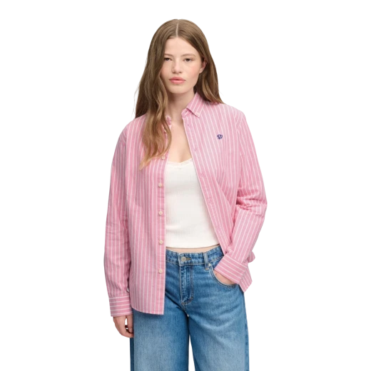 SUPERDRY ŽENSKA KOŠULJA ROZA