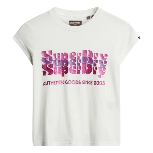 SUPERDRY ŽENSKA MAJICA BEŽ