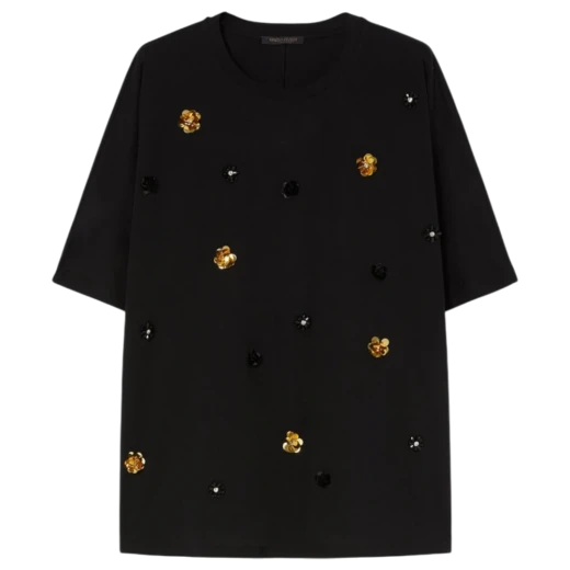 MARINA RINALDI ŽENSKA MAJICA CRNA