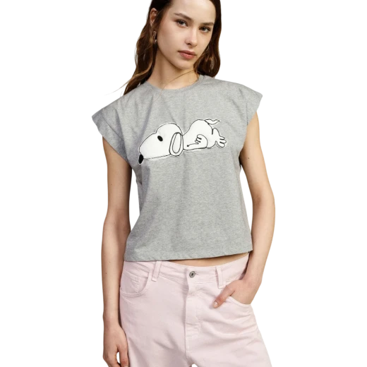 DIXIE ŽENSKA MAJICA SIVA