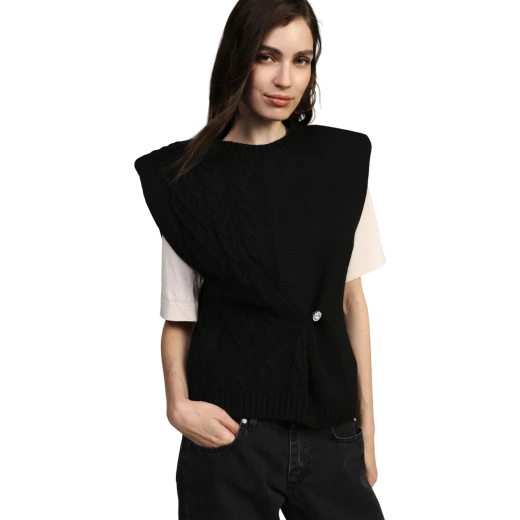 DIXIE ŽENSKA MAJICA CRNA