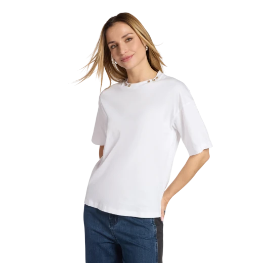 ELENA MIRO ŽENSKA MAJICA BIJELA