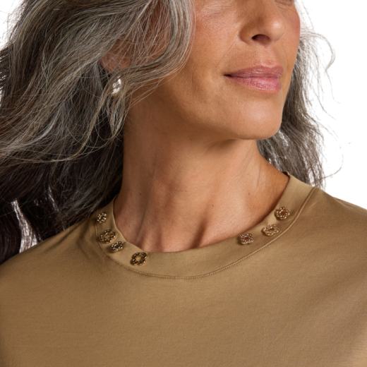 ELENA MIRO ŽENSKA MAJICA MASLINASTA 47018