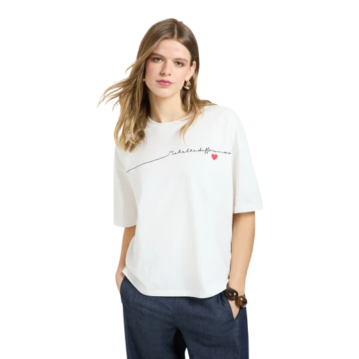 ELENA MIRO ŽENSKA MAJICA BIJELA