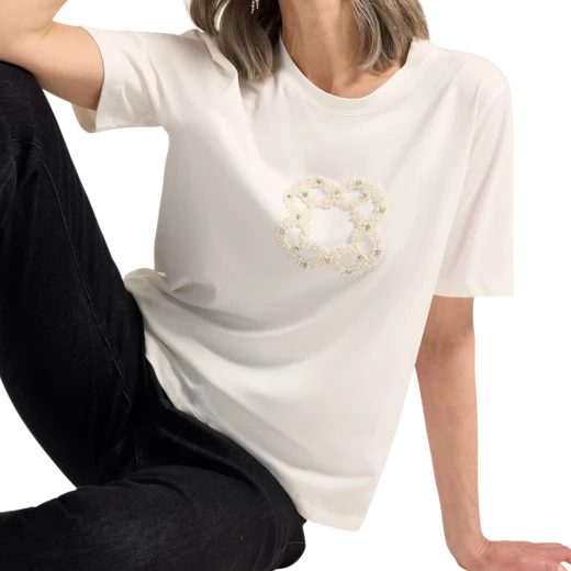 ELENA MIRO ŽENSKA MAJICA BIJELA 51631