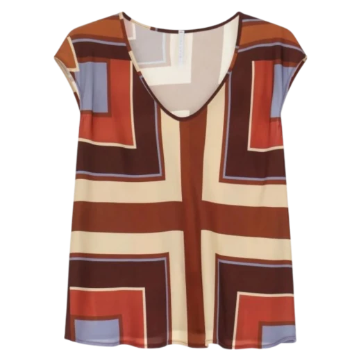 IMPERIAL ŽENSKA MAJICA MULTICOLOR