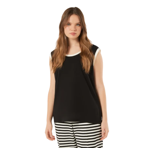 MARINA RINALDI ŽENSKA MAJICA CRNA 47060