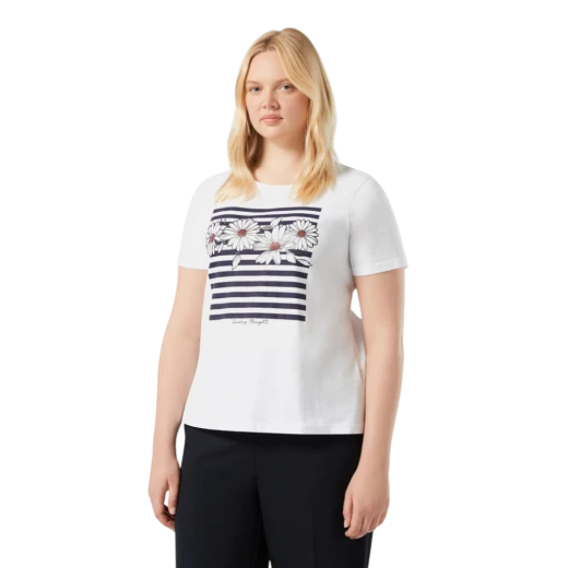 MARINA RINALDI ŽENSKA MAJICA BIJELA 47372