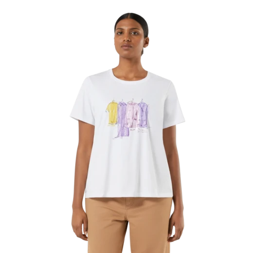 MARINA RINALDI ŽENSKA MAJICA BIJELA 47373