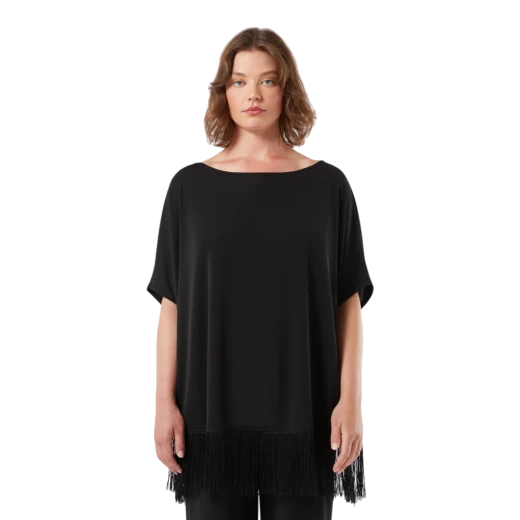 MARINA RINALDI ŽENSKA MAJICA CRNA 48119