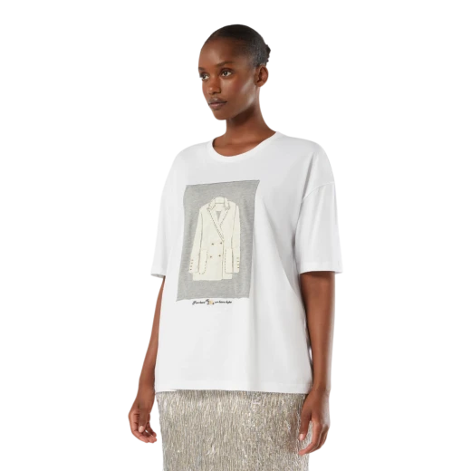 MARINA RINALDI ŽENSKA MAJICA BIJELA 48240