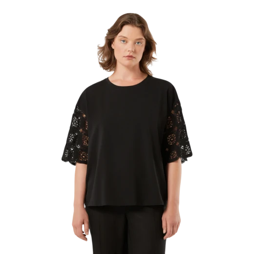 MARINA RINALDI ŽENSKA MAJICA CRNA 50345