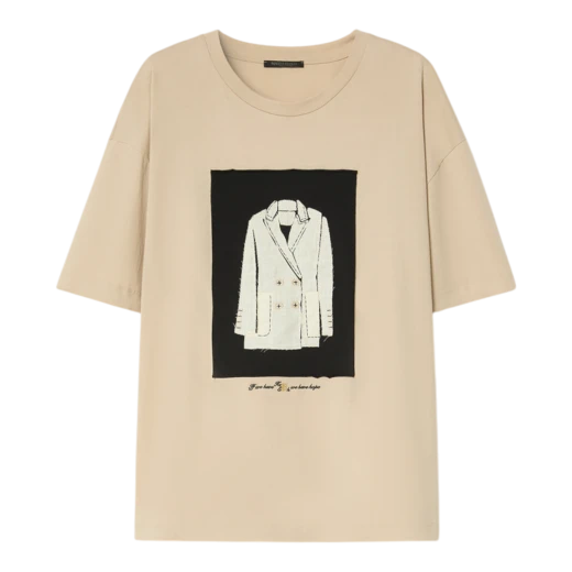 MARINA RINALDI ŽENSKA MAJICA BEŽ