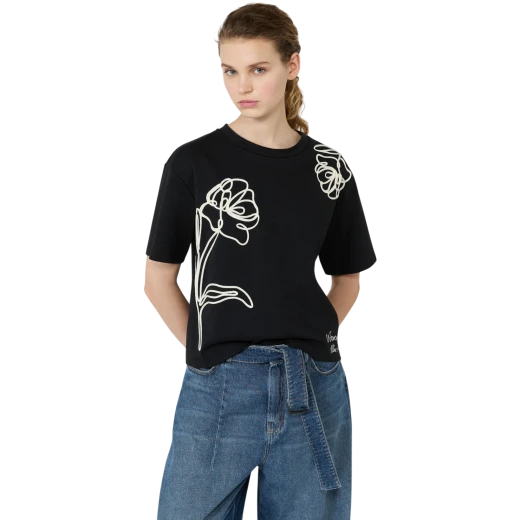 MAX MARA WEEKEND ŽENSKA MAJICA CRNA 52116