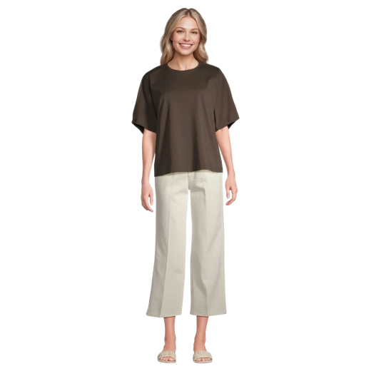 MM by Max Mara ŽENSKA MAJICA SMEĐA 50422