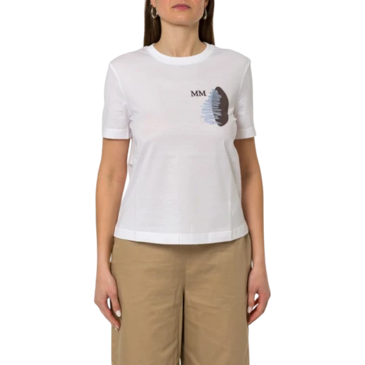 MM by Max Mara ŽENSKA MAJICA BIJELA