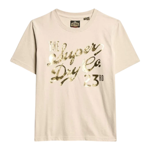 SUPERDRY ŽENSKA MAJICA SIVA