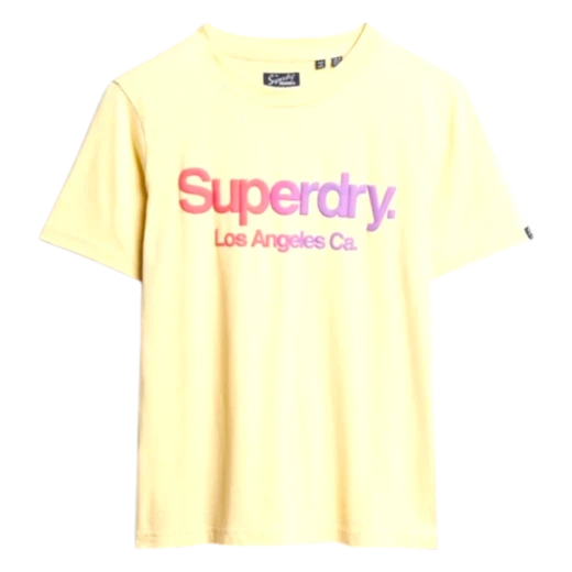 SUPERDRY ŽENSKA MAJICA ŽUTA
