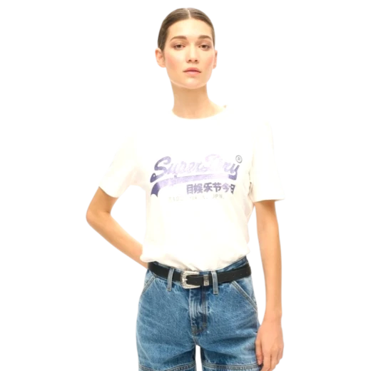 SUPERDRY ŽENSKA MAJICA BIJELA 35474
