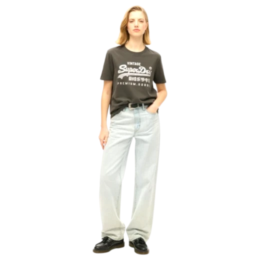 SUPERDRY ŽENSKA MAJICA CRNA 35475