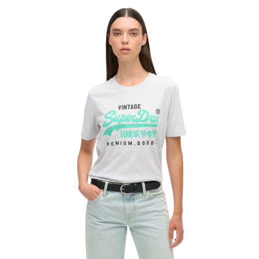 SUPERDRY ŽENSKA MAJICA SIVA