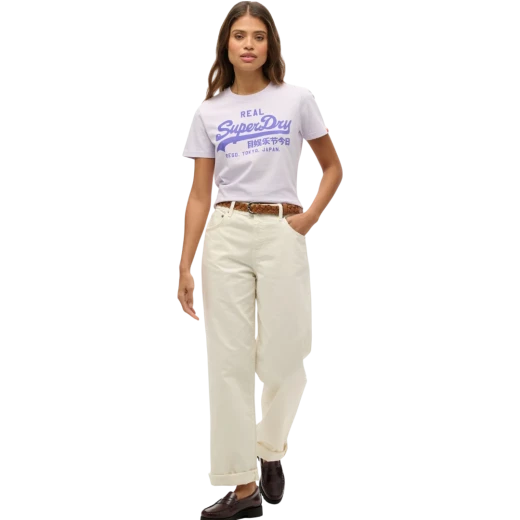 SUPERDRY ŽENSKA MAJICA LJUBIČASTA 38527