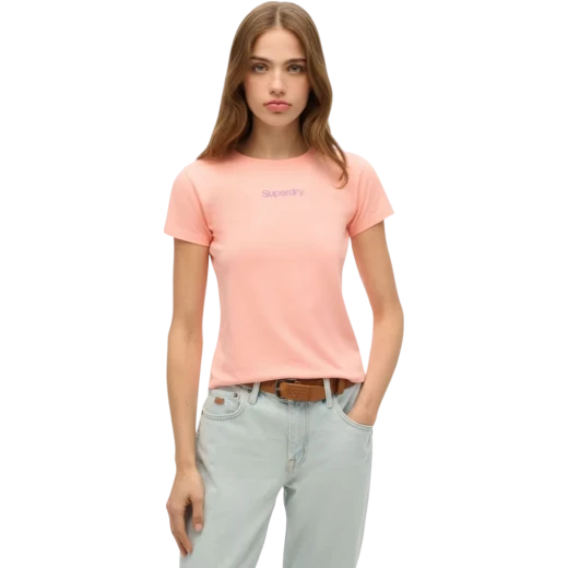 SUPERDRY ŽENSKA MAJICA NARANDŽASTA