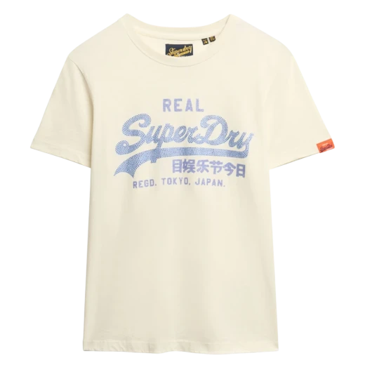 SUPERDRY ŽENSKA MAJICA BIJELA