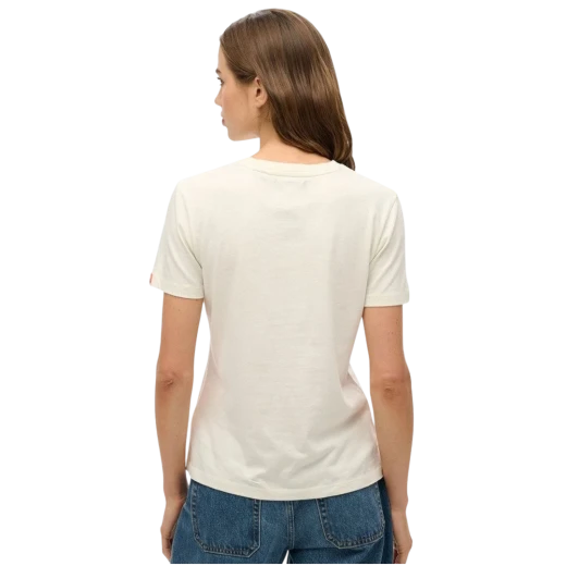 SUPERDRY ŽENSKA MAJICA BIJELA 40451