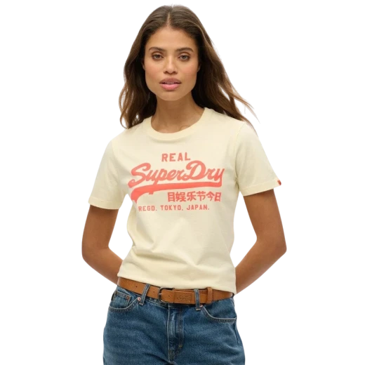 SUPERDRY ŽENSKA MAJICA BEŽ 40453