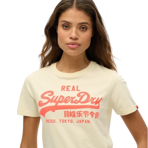 SUPERDRY ŽENSKA MAJICA BEŽ 40453