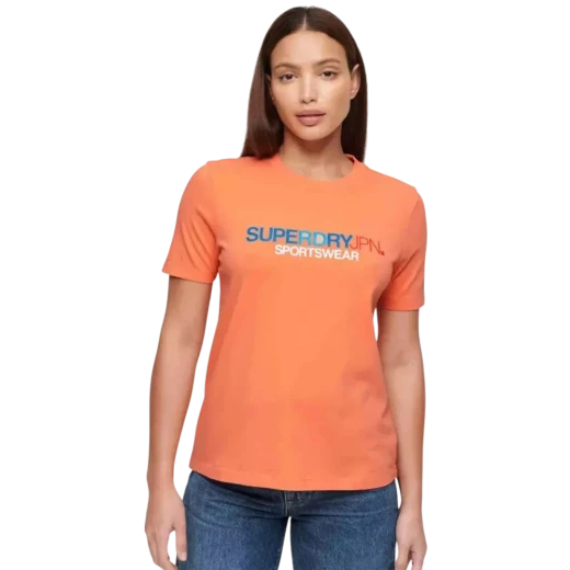 SUPERDRY ŽENSKA MAJICA NARANDŽASTA