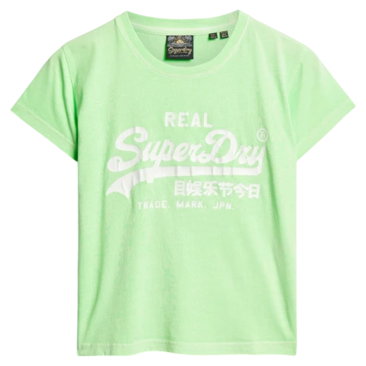 SUPERDRY ŽENSKA MAJICA ZELENA