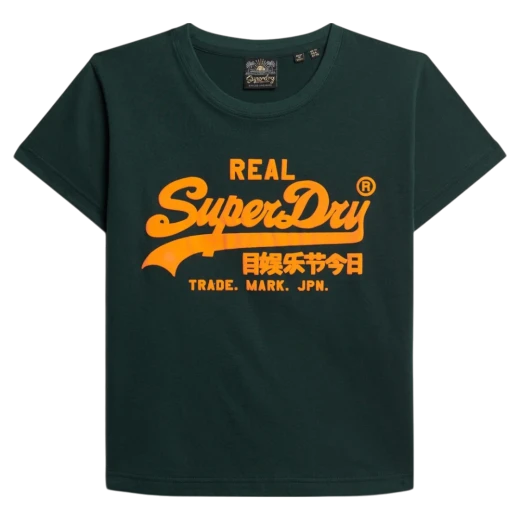 SUPERDRY ŽENSKA MAJICA ZELENA