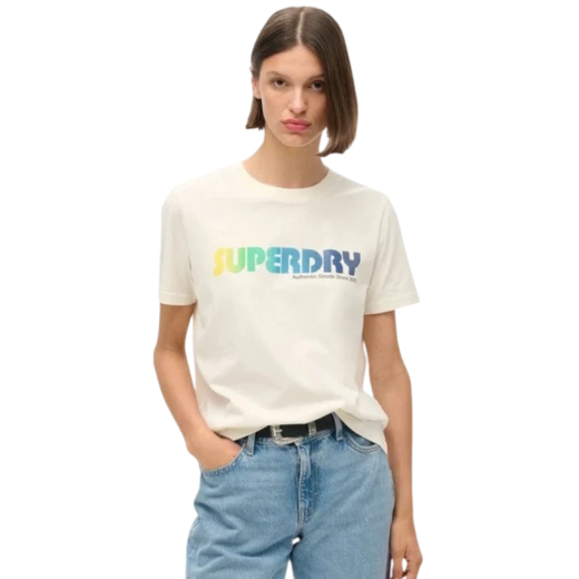 SUPERDRY ŽENSKA MAJICA BEŽ